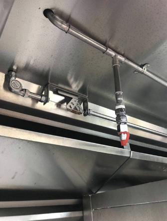 廚房滅火裝置系統(tǒng)